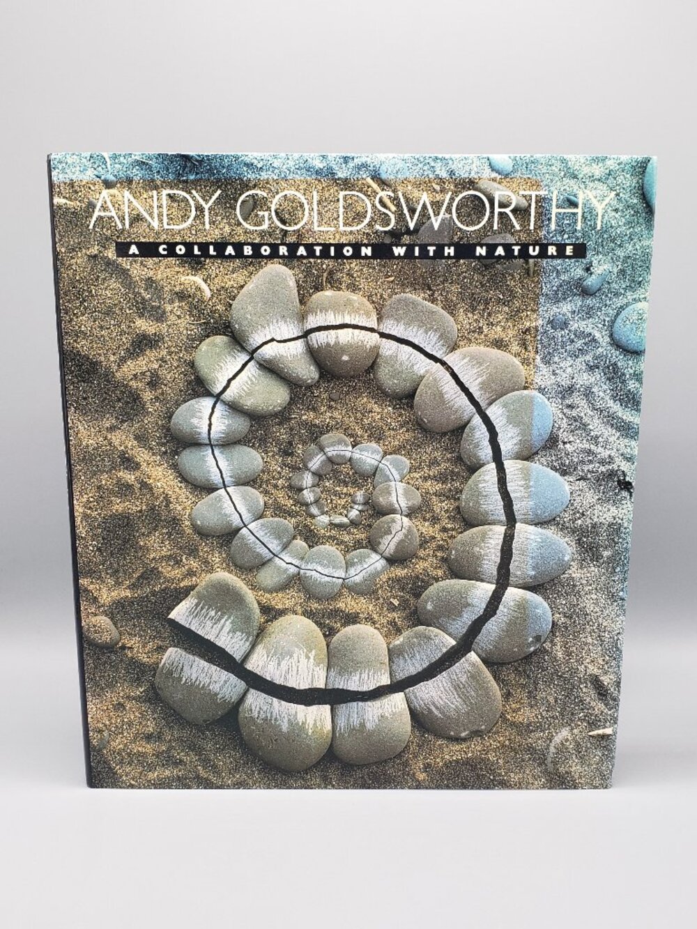 Andy Goldsworthy A Collaboration With Nature Abrams 1990 Coffee Table Photo Book